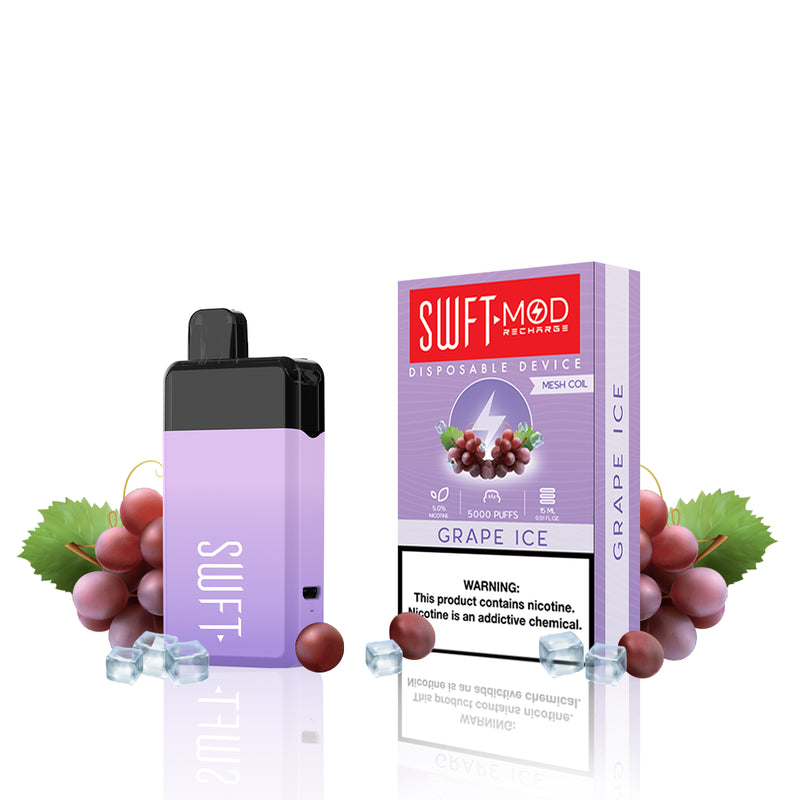 SWFT MOD Grape Ice Disposable Vape Device